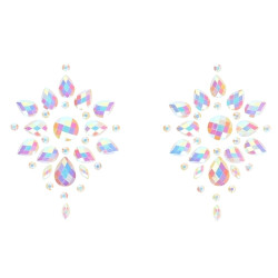 Ouch! Glow Stickers Cache-seins strass phosphorescents Glow Nipples